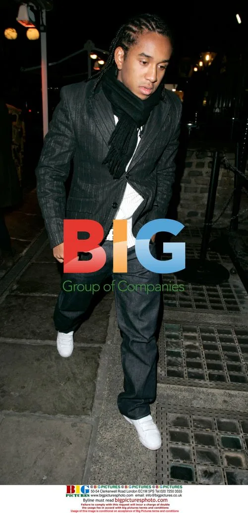 Anderson arrives for Manchester United Christmas Party