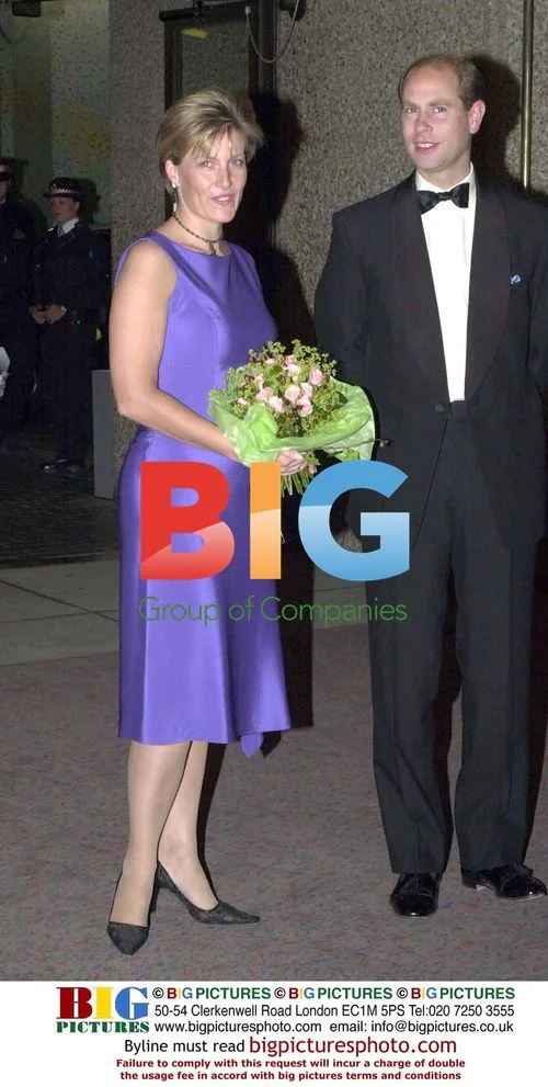 Countess of Wessex and Prince Edward at Barbican Gala
