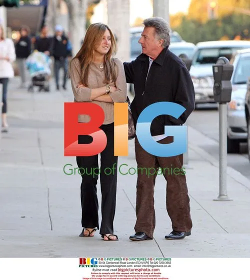 Dustin Hoffman and Daughter Rebecca Out in Santa Monica