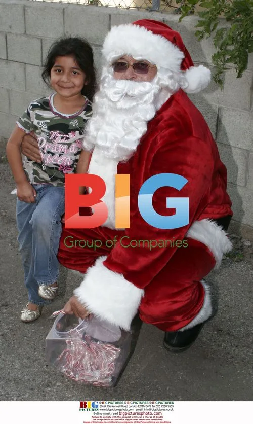 Santa at Feed The Children Charity Event