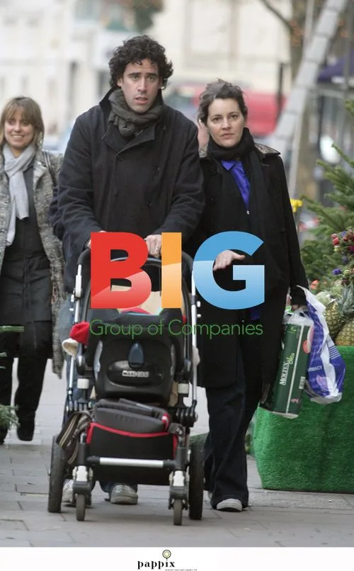 Stephen Mangan and Family Out in London