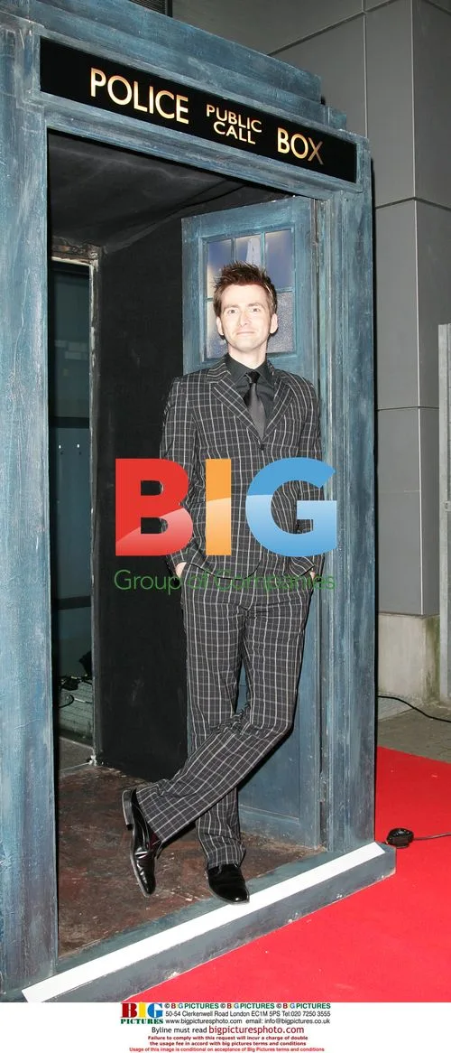 David Tennant & Tom Aitken at Doctor Who Screening