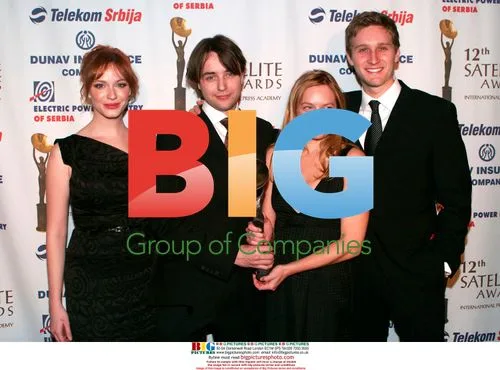 Cast of Mad Men at Satellite Awards