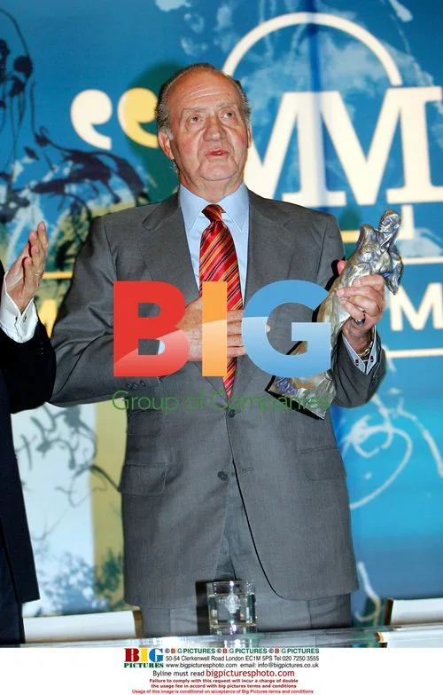 Spanish King Juan Carlos Receives Award