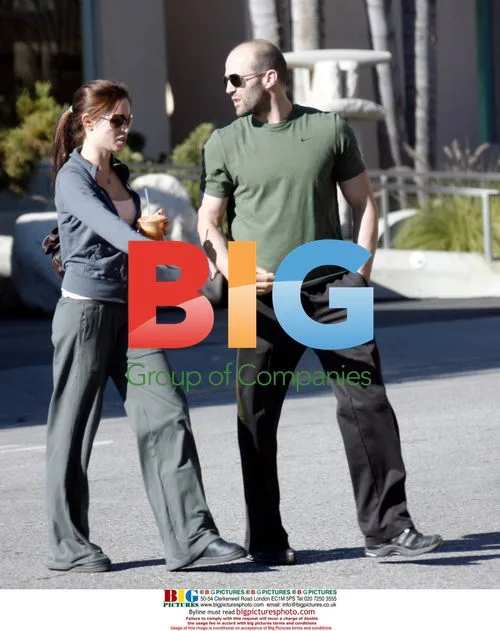 Jason Statham goes for lunch with girlfriend