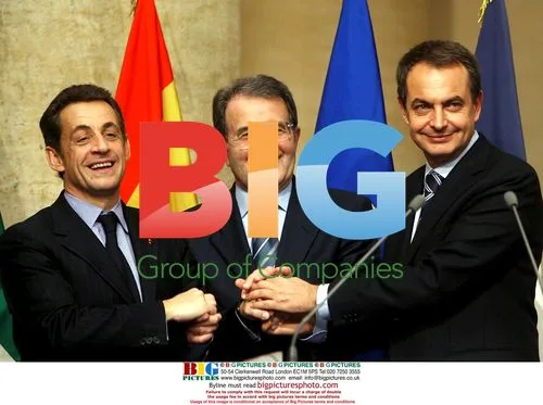 Sarkozy, Prodi and Zapatero Press Conference