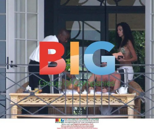 Simon Cowell Vacationing in Barbados
