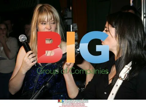 Edith Bowman and K.T. Tunstall at Radio 1 Christmas Party