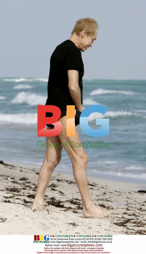 Renato Balestra enjoying Miami beach