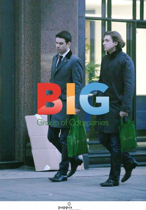 Dave Berry out for a shop at Harrods