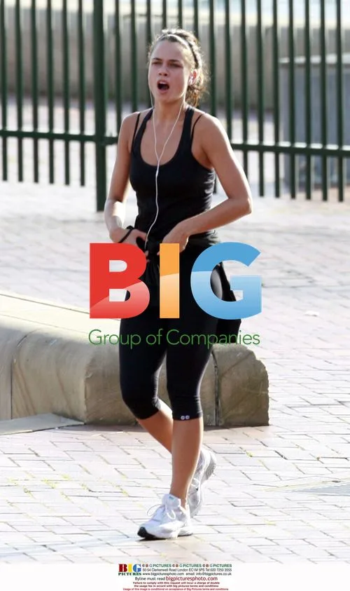 Actress Jodie Gordon Spotted Doing Morning Workout