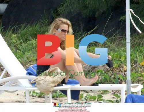 Nicolette Sheridan and Michael Bolton on St. Barthelemy