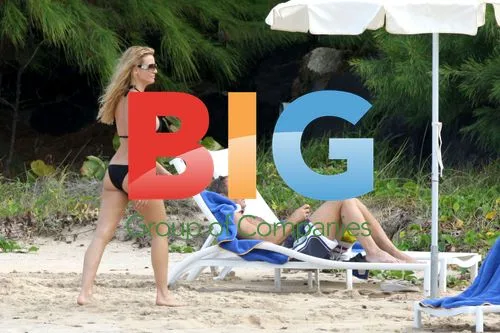 Nicolette Sheridan and Michael Bolton in Saint Barthelemy