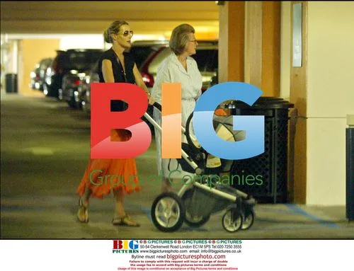 India Hicks With Newborn Son and Mother in Miami