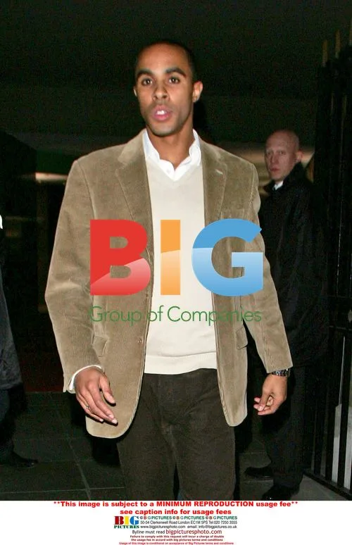 Michael Harvey Attends Party With Ex-Wife Alesha Dixon
