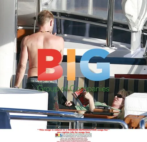 Sting and Trudie Styler in steamy yacht moment