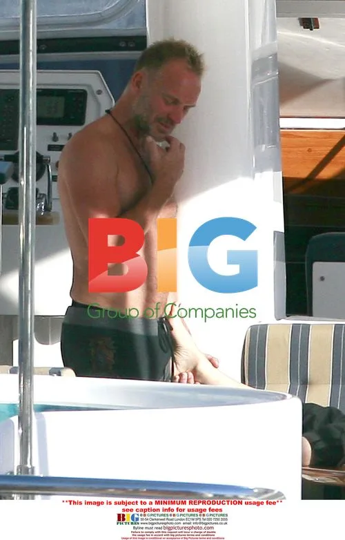 Sting and Trudie Styler in steamy yacht moment