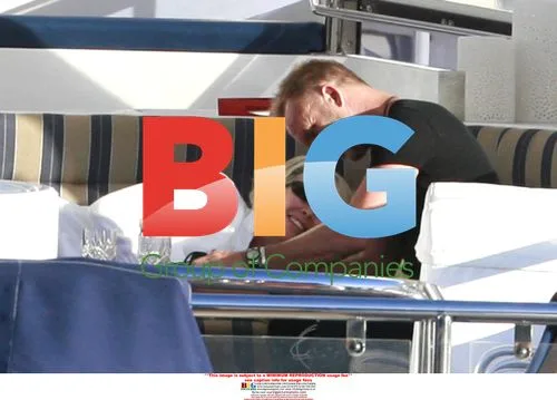 Sting Licking Wife's Toes on Yacht