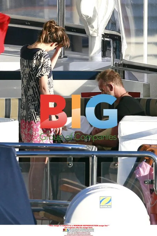 Sting and Trudie Styler Share Steamy Yacht Moment