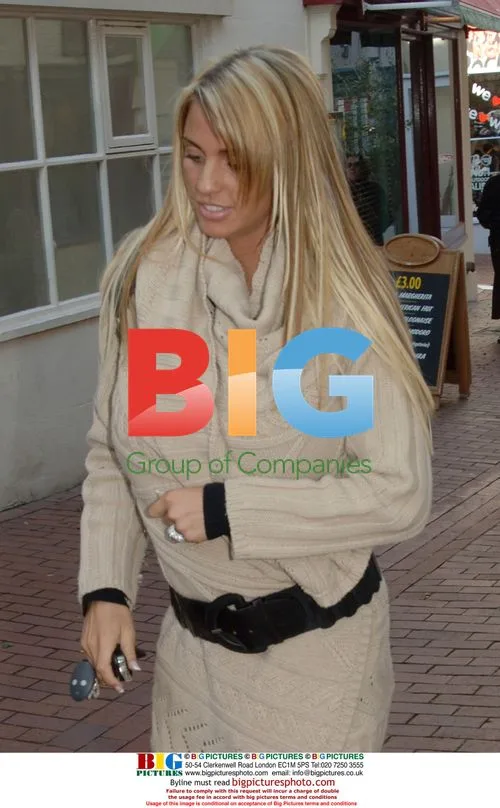 Katie Price's Pampering Day in Brighton
