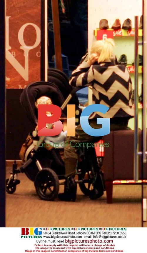 Gwen Stefani and Gavin Rossdale Go Shopping in London