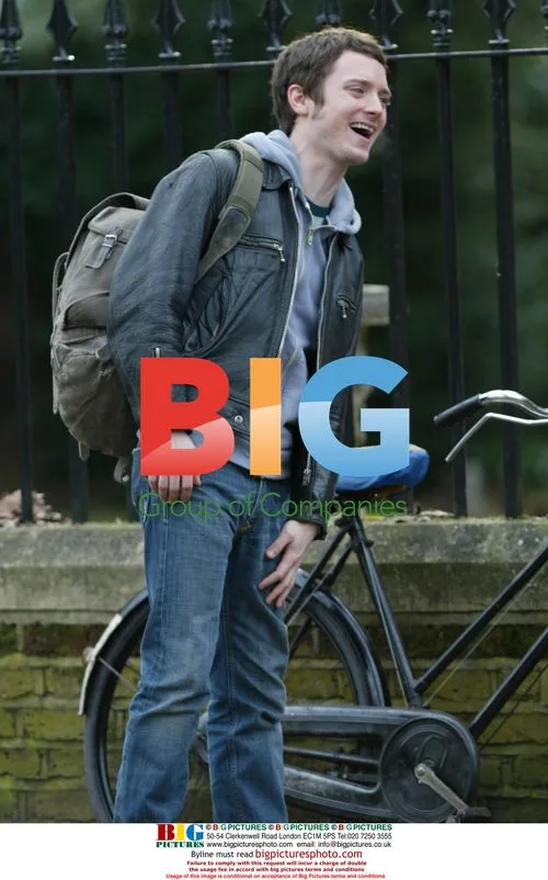 Filmset of Oxford Crimes with Elijah Wood and John Hurt