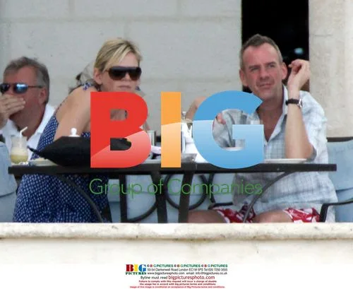 DJ Fatboy Slim and Zoe Ball on Caribbean Holiday
