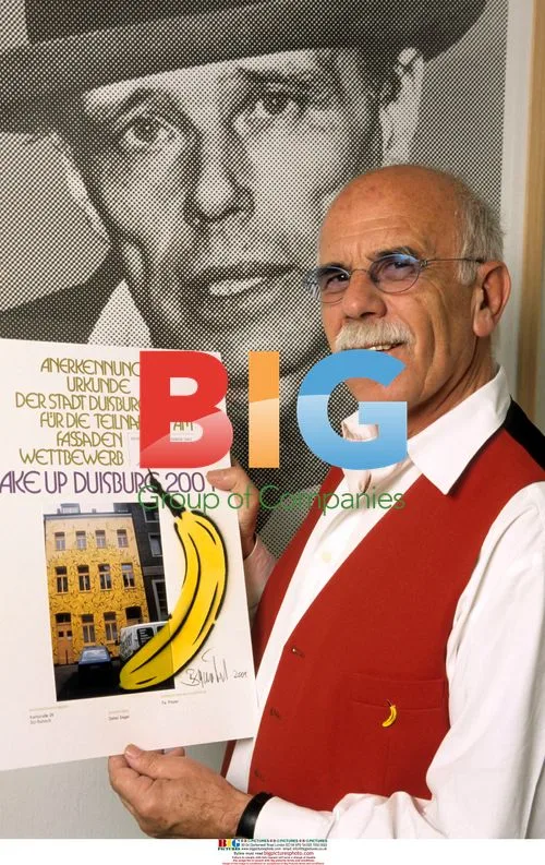 German Man's Banana-Themed House