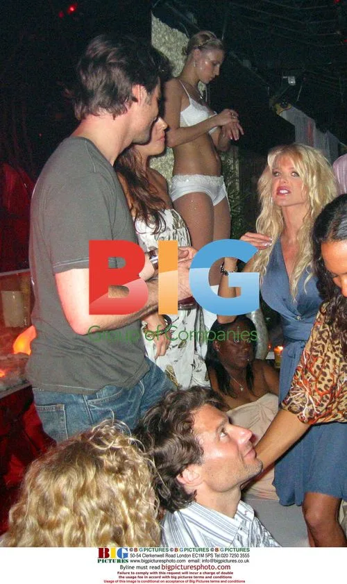 Jeff Gordon's Party with Ingrid Vandebosch & Victoria Silvstedt