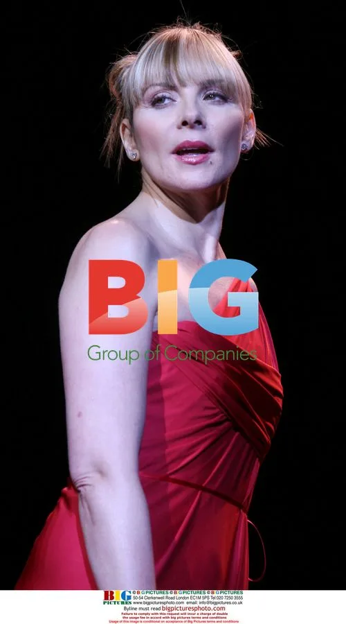 KIM CATTRALL walks the 'Heart Truth Red Dress' show