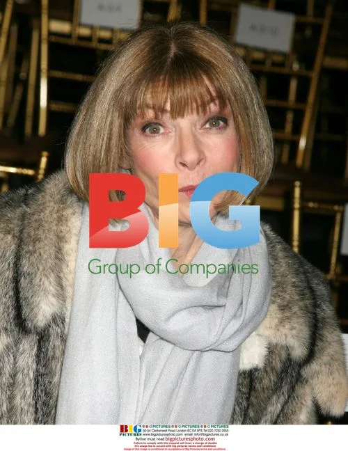 Anna Wintour at Rag and Bone Fashion Show