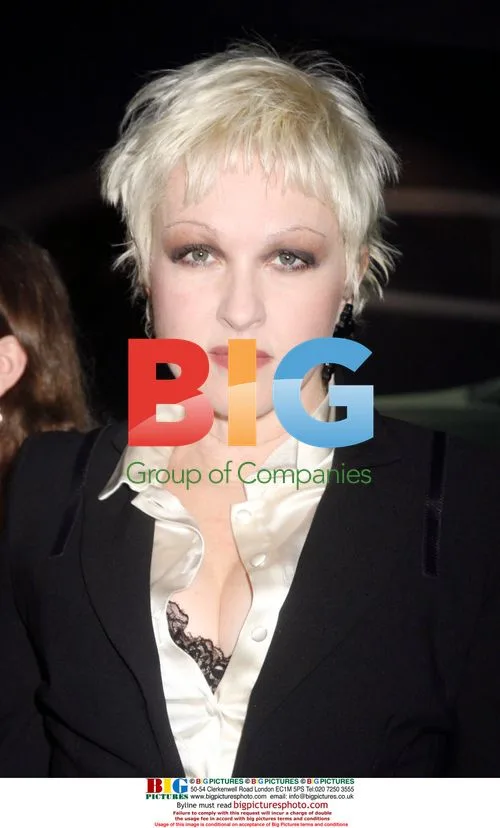 Cyndi Lauper at Nicole Miller Fashion Show