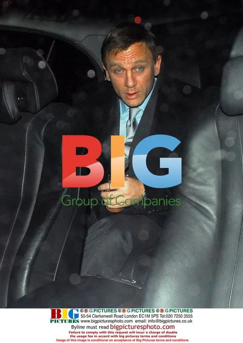 Daniel Craig and Satsuki Mitchell at Evening Standard Film Awards