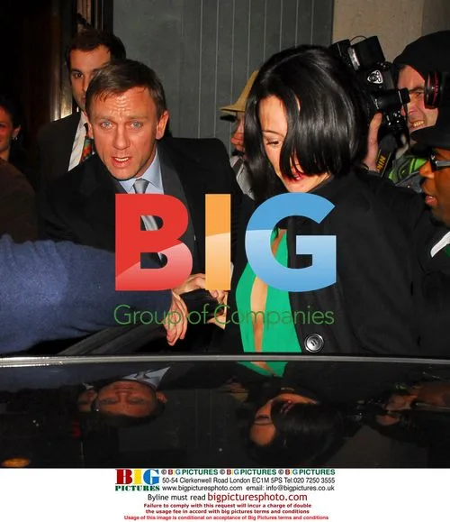 Daniel Craig and Satsuki Mitchell at Evening Standard British Film Awards