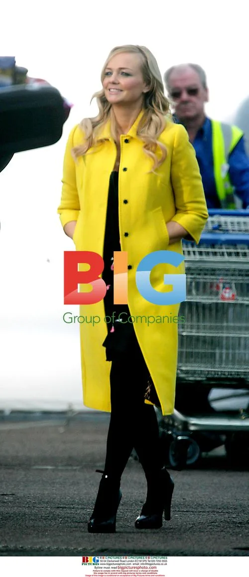 Emma Bunton Filming Tesco Advert
