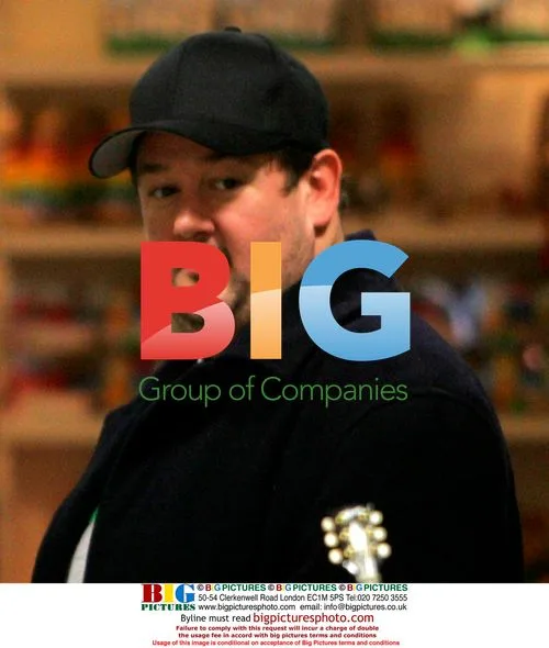 Comedian Johnny Vegas Shopping in London