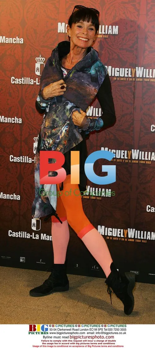 Geraldine Chaplin at 'Miguel and William' film promotion