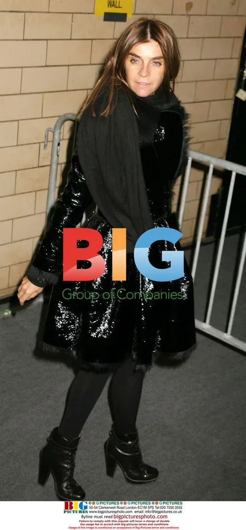 Carine Roitfeld at Marc Jacobs Fashion Week