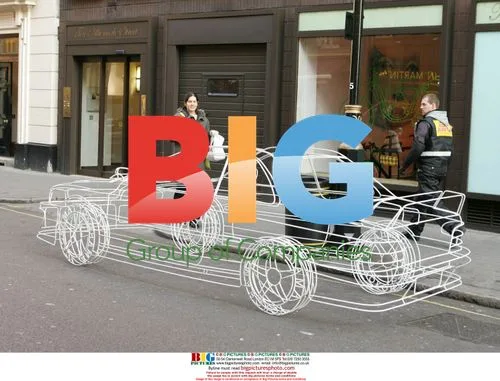 Radcliffe Sculpture 'Parked' in Mayfair