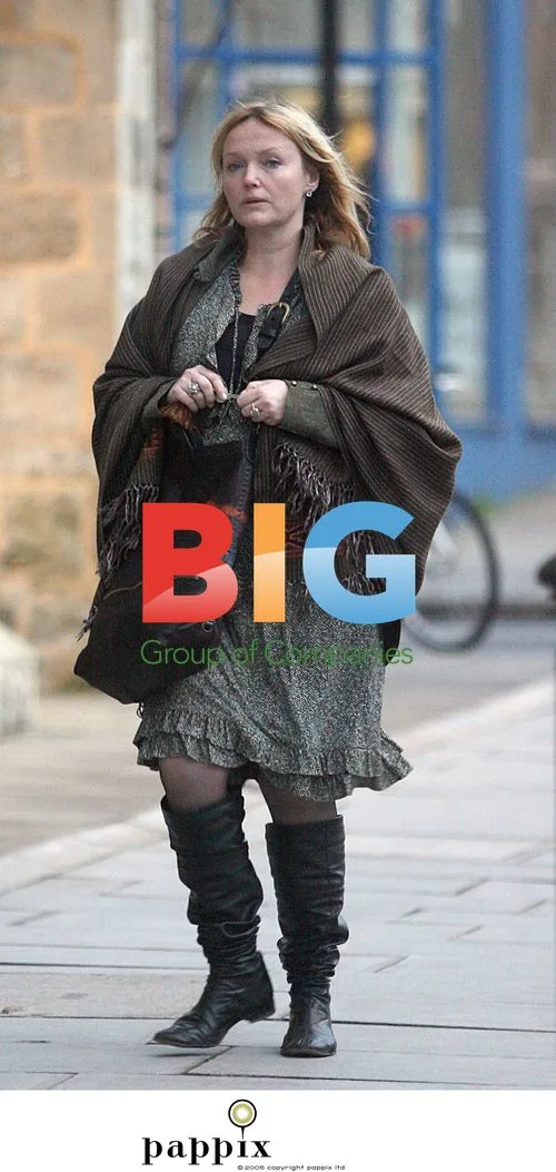 Actress Miranda Richardson out in London