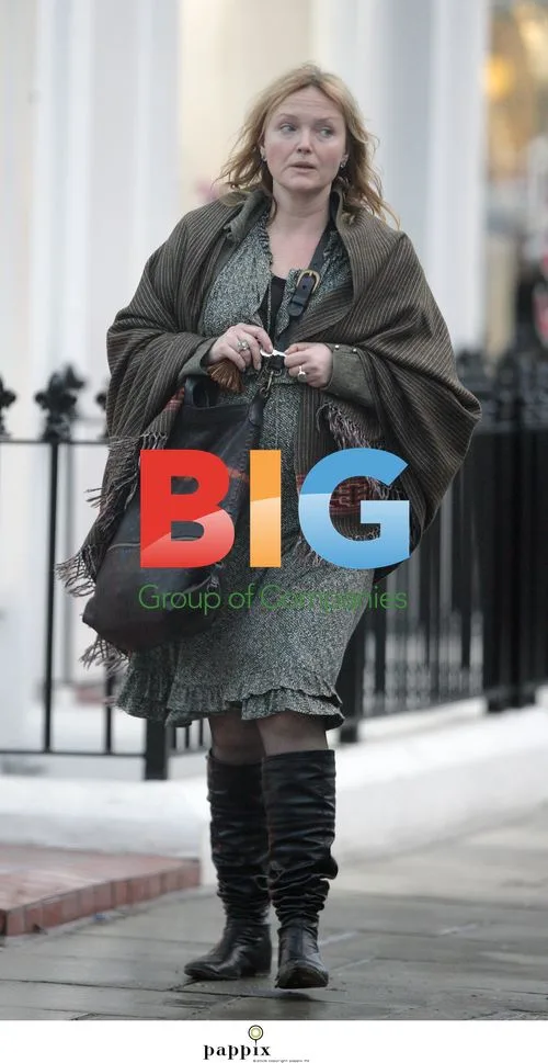 Miranda Richardson out in London