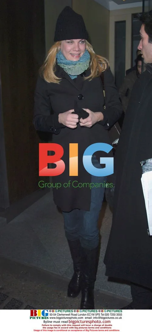 Kristen Johnston Leaving Nobu Restaurant