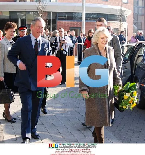 Prince and Duchess Visit Cancer Hospital in Manchester