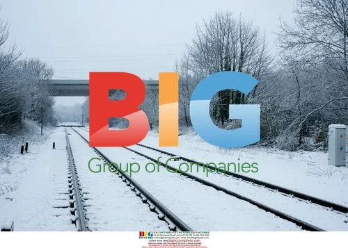 Heavy snow in Cardiff, UK