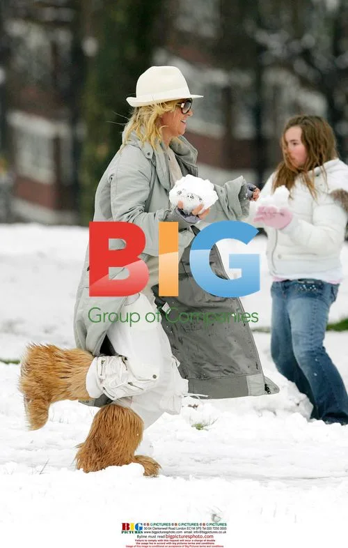 Meg Matthews and Daughter Sledge