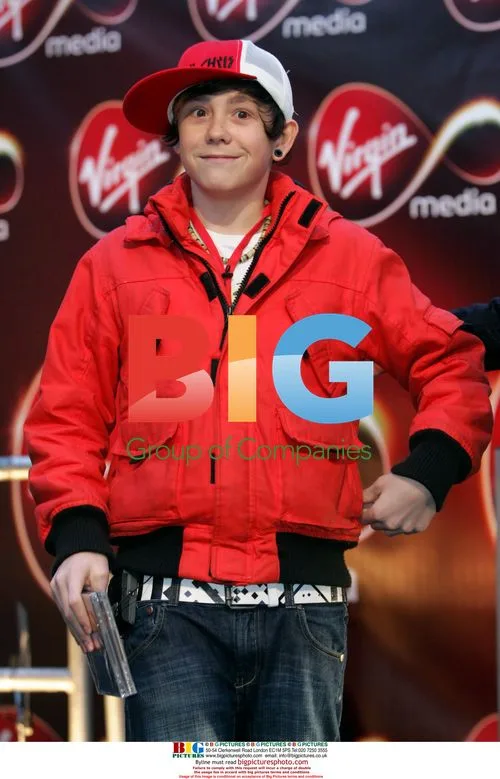 Lil' Chris at Virgin Media Launch Party