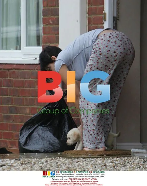 Jade Goody and Jack Tweedy return home