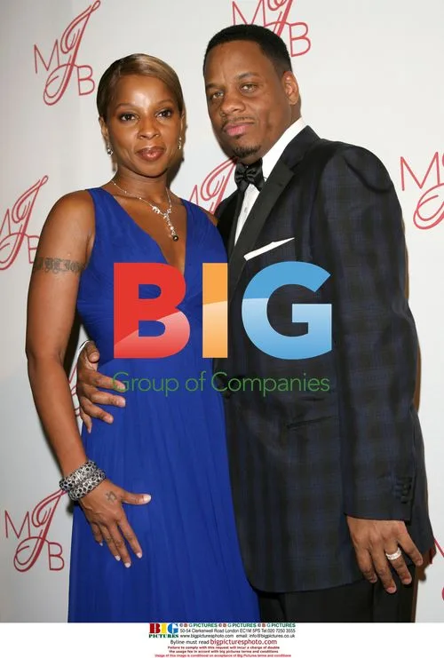 Mary J. Blige and Kendu Isaacs at Celebration