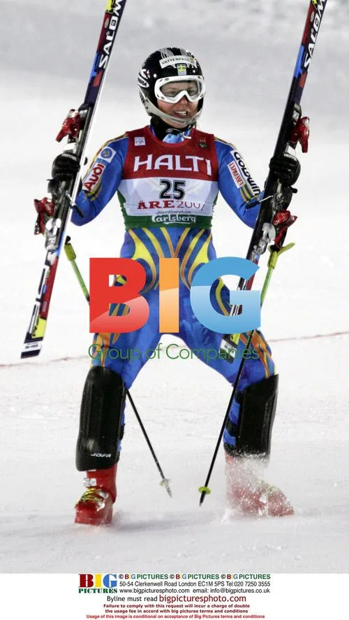 Anja Parson Wins Gold in Downhill and Slalom