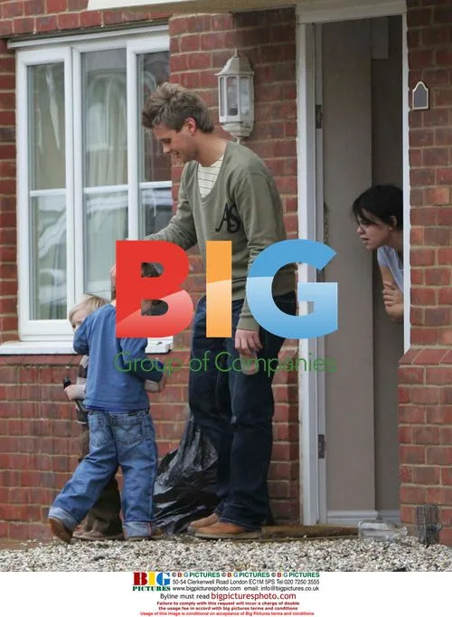 Jade Goody and Jack Tweedy return home